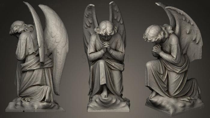 3D model grieving angel (STL)